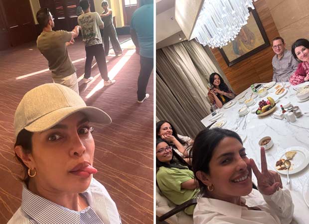 Priyanka Chopra drops glimpses of ‘Shaadi Ka Ghar’ preps as she returns to Mumbai with daughter Malti