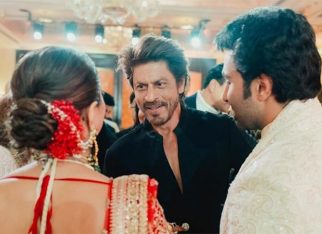 Shah Rukh Khan shares warm moments with Aadar Jain and Alekha Advani at their wedding; UNSEEN pictures surface