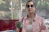 Shamita Shetty is startled to see paps as she gets clicked in the city