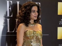 Taapsee wearing gold corset, looking mesmerising