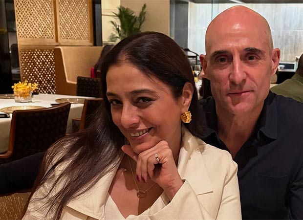 Tabu reunites with Dune co-star Mark Strong; shares heartwarming photo of Javicco and Francesca