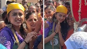 Tejasswi Prakash seeks Sai Baba’s blessings on the sets of Celebrity MasterChef India