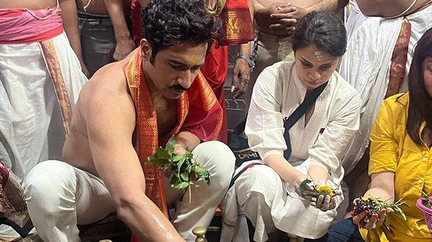 Vicky Kaushal seeks blessings at Shri Grishneshwar Jyotirlinga as Chhaava kicks off Pan-India promotions