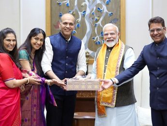 Ashutosh Gowariker and Sunita Gowariker invite Prime Minister Narendra Modi to son Konark’s grand wedding