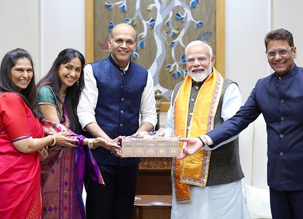 Ashutosh Gowariker and Sunita Gowariker invite Prime Minister Narendra Modi to son Konark’s grand wedding