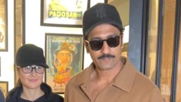 Our Raje spotted with his beloved Rani! Vicky Kaushal Katrina Kaif