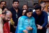 Rashmika Mandanna & Vicky Kaushal praying for their movie success