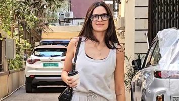 Natasa Stankovic grabbing a quick coffee