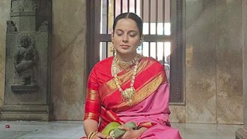 Kangana Ranaut seeks blessings in Karnataka temples in traditional sarees, shares devotional moments