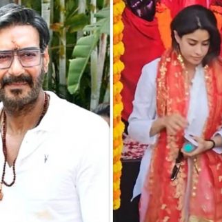 Ajay Devgn, Janhvi Kapoor seek blessings at Mumbai’s Krishna Kali Temple