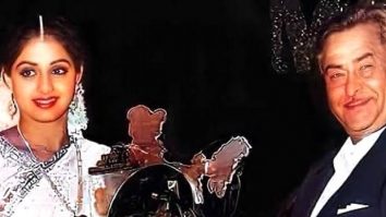 Boney Kapoor shares throwback of Sridevi receiving Mr. India silver jubilee trophy from Raj Kapoor; watch