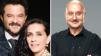 Anil Kapoor and wife Sunita Kapoor join Anupam Kher to serve food to Sadhus on his 70th birthday in Haridwar
