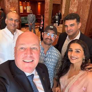 Aamir Khan, Vidya Balan, Siddharth Roy Kapur, Ronnie Screwvala, and Ashutosh Gowariker meet New Zealand PM Christopher Luxon