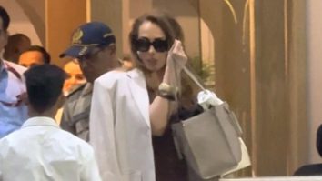 Actress Lulia Vantur spotted at the airport