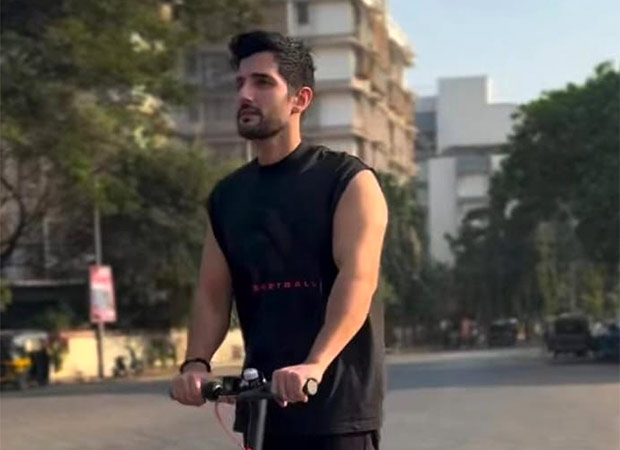 Aditya Seal takes a green step; rides E-scooter to reduce carbon footprint