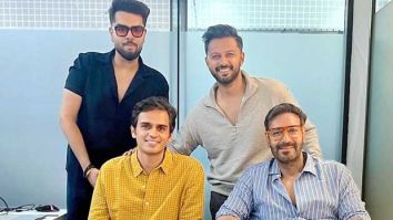Ajay Devgn announces his AI company Prismix along with Danish Devgn, actor Vatsal Sheth, and Sahil Nayar