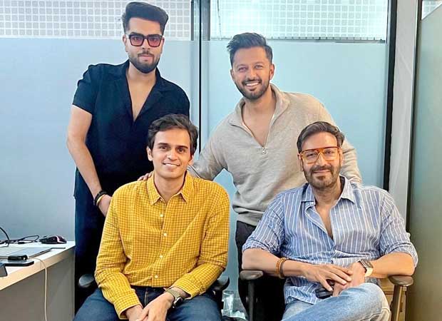 Ajay Devgn announces his AI company Prismix along with Danish Devgn, actor Vatsal Sheth, and Sahil Nayar