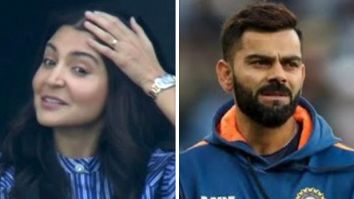 Watch: Anushka Sharma REACTS as Virat Kohli gets out for 11 in India vs New Zealand match