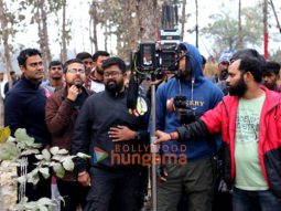 Baida on the sets
