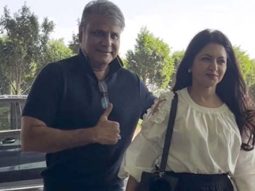 Bhagyashree is such a timeless beauty papped with husband on the airport