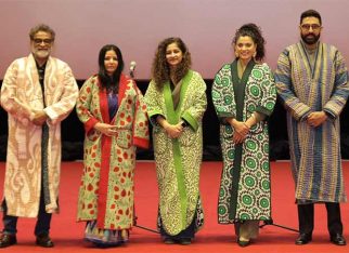 Saiyami Kher and Abhishek Bachchan starrer Ghoomer premieres at Uzbekistan Film Festival