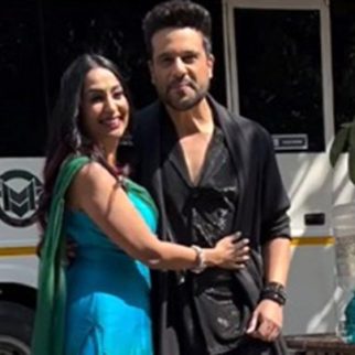 Gorgeous couple Krushna & Kashmira pose together