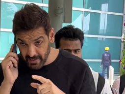 Handsome boy John Abraham snapped at the airport