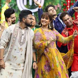 Hina Khan and Rocky Jaiswal join Celebrity MasterChef to find their wedding caterer