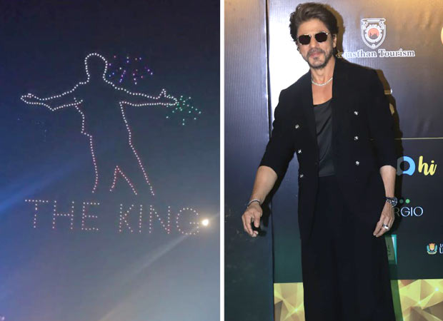 IIFA Awards Jaipur: Drone light show celebrates Shah Rukh Khan; superstar sets the stage on fire; dance with Madhuri Dixit proves to be icing on the cake