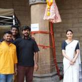 Kajal Aggarwal celebrates Gudi Padwa on the sets of The India Story