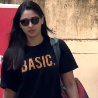 Nikita Dutta in her basic gym outfit