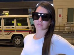 Nora Fatehi’s spotted wearing a funky tee