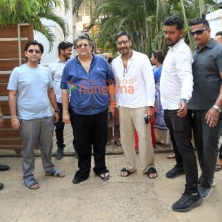 Photos: Ajay Devgn and Bharat Jagmohan Mehra snapped in Bandra