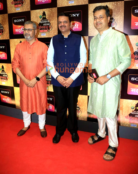photos chief minister devendra fadnavis and others at grand launch of kon honar maharashtracha ladka kirtankar on sony marathi 6
