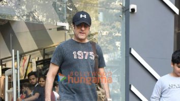 Photos: Fardeen Khan snapped with his kids in Bandra