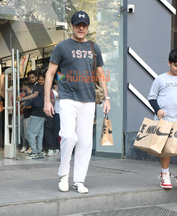 Photos: Fardeen Khan snapped with his kids in Bandra