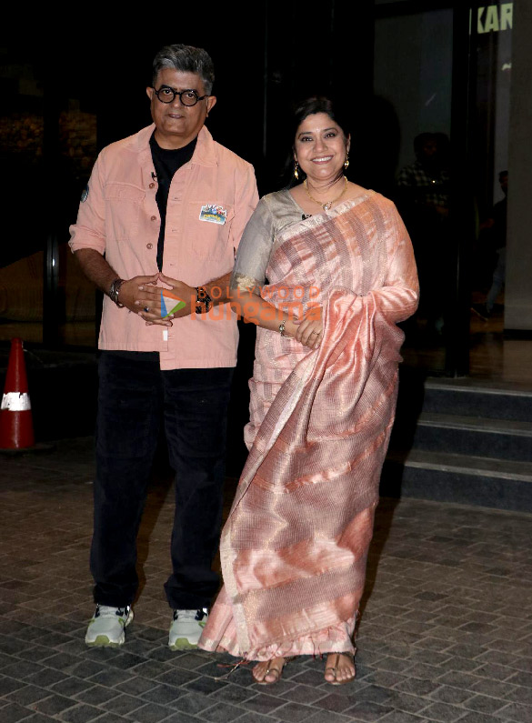 photos gajraj rao and renuka shahane snapped promoting amazon prime videos upcoming series dupahiya 2