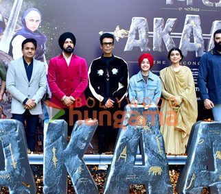 Photos: Gippy Grewal, Karan Johar, Nimrat Khaira and others snapped at Akaal: The Unconquered trailer launch