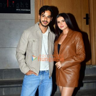 Photos: Ishaan Khatter and Tara Sutaria snapped promoting their song 'Pyaar Aata Hai'