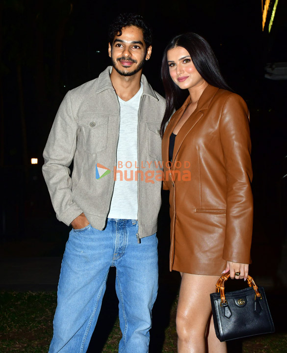 photos ishaan khatter and tara sutaria snapped promoting their song pyaar aata hai 4