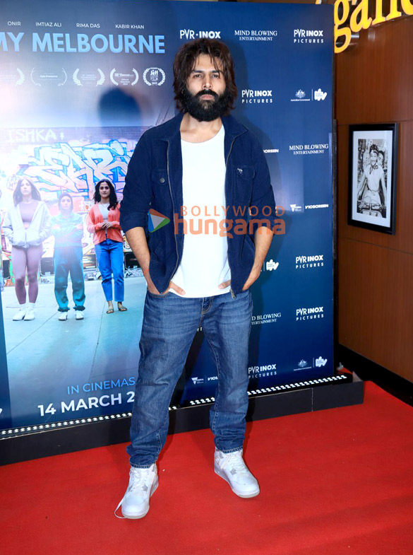 photos kartik aaryan kabir khan imtiaz ali and others grace the premiere of my melbourne 1