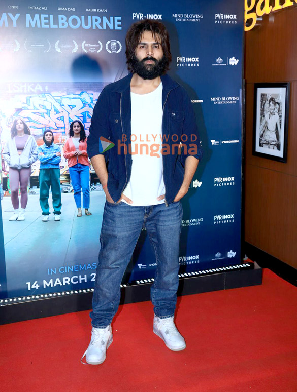 photos kartik aaryan kabir khan imtiaz ali and others grace the premiere of my melbourne 5