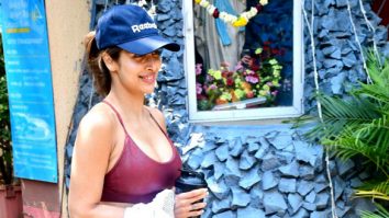 Photos: Malaika Arora snapped outside Diva Yoga in Bandra