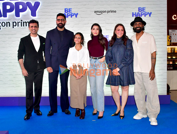 photos nora fatehi malaika arora and others grace the premiere of be happy 18