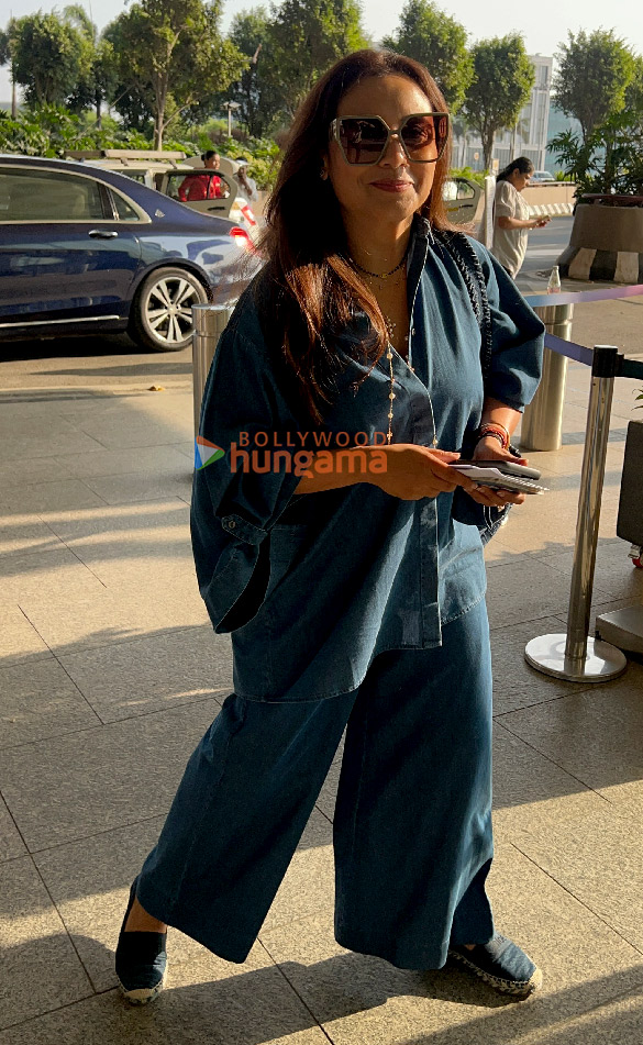 Photos: Rani Mukerji and Rashmika Mandanna snapped at the airport Photos: Rani Mukerji and Rashmika Mandanna snapped at the airport