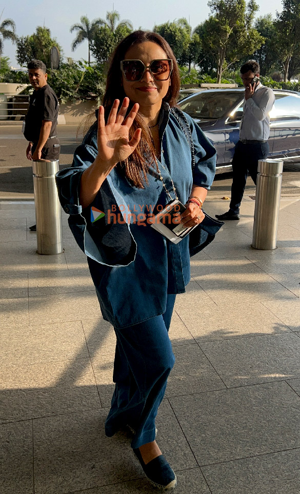 photos rani mukerji and rashmika mandanna snapped at the airport 5