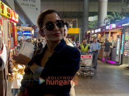 Photos: Rashmika Mandanna, Bobby Deol, Esha Deol and Anupam Kher snapped at the airport