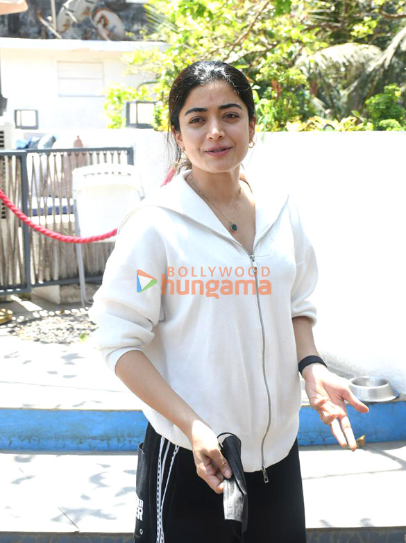 photos rashmika mandanna snapped outside a cafe in bandra 2