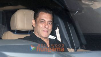 Photos: Salman Khan, Atul Agnihotri, Alvira Khan Agnihotri and A. R. Murugadoss snapped at Excel Entertainment’s office
