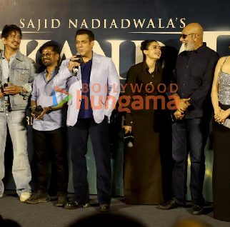 Photos: Salman Khan, Rashmika Mandanna, Kajal Aggarwal and others snapped at Sikandar trailer launch